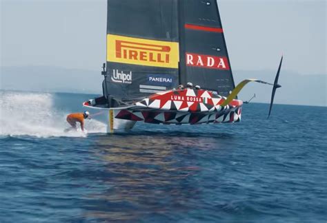 In the wake of Luna Rossa: the extreme wakeboarding of.